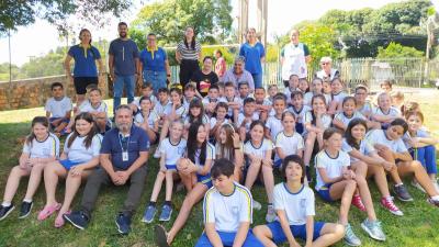 InauguraÃ§Ã£o do Projeto Ãguas e Mel promove educaÃ§Ã£o ambiental em Laranjeiras do Sul